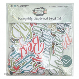 49 and Market-Vintage Artistry-Tranquility CB Word Set